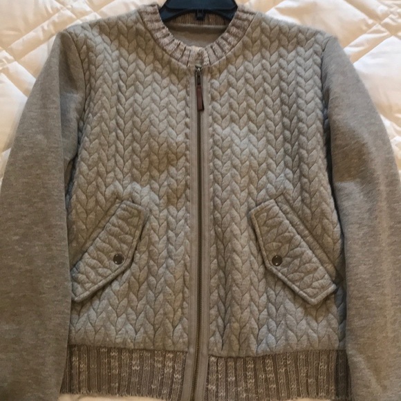 Saturday Sunday Jackets & Coats Grey Sweater Jacket Poshmark